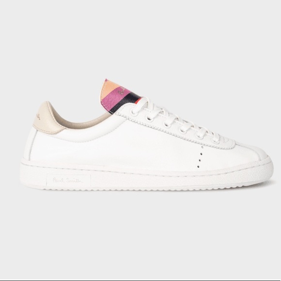 Paul Smith Women's White Leather 'Dusty, NIB Size Euro 38 - Picture 12 of 13